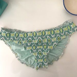 Victoria’s Secret Ruffle/Ruched Bikini Bottoms